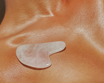 Rose Quartz Gua Sha Stone